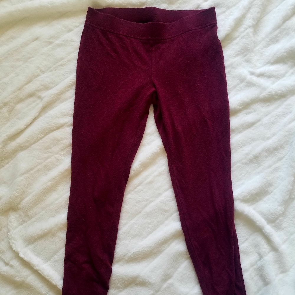 Warm fleece lined legging